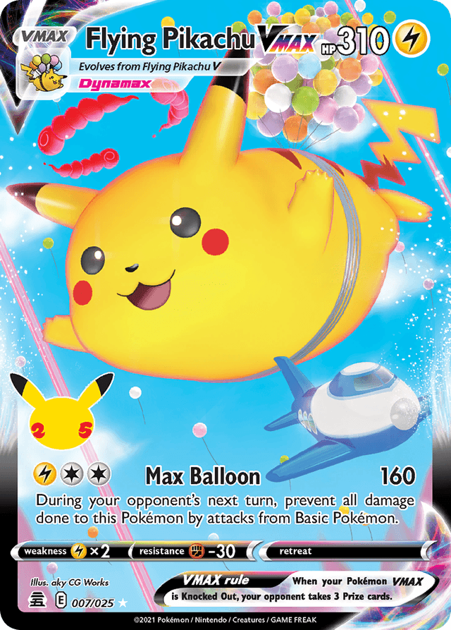 Flying Pikachu VMAX CEL25-7