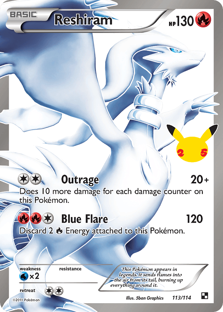 Reshiram CEL25C-113