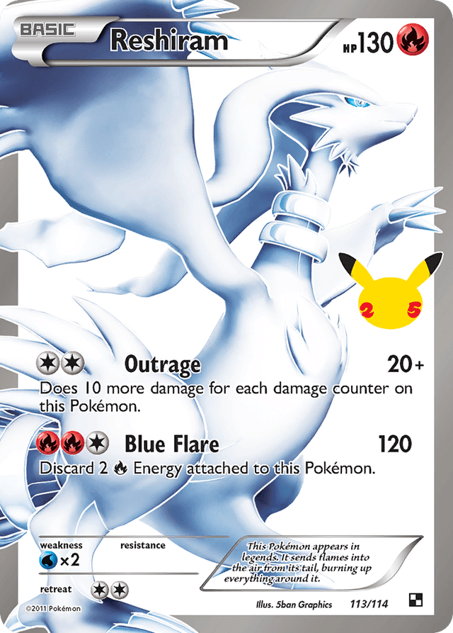 Reshiram CEL25C-113