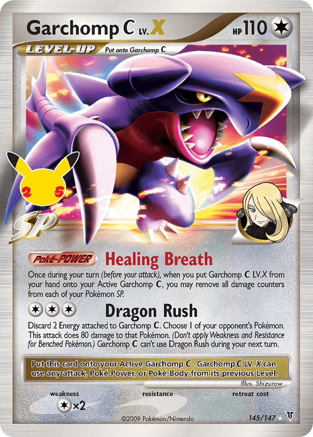 Garchomp C LV.X CEL25C-145