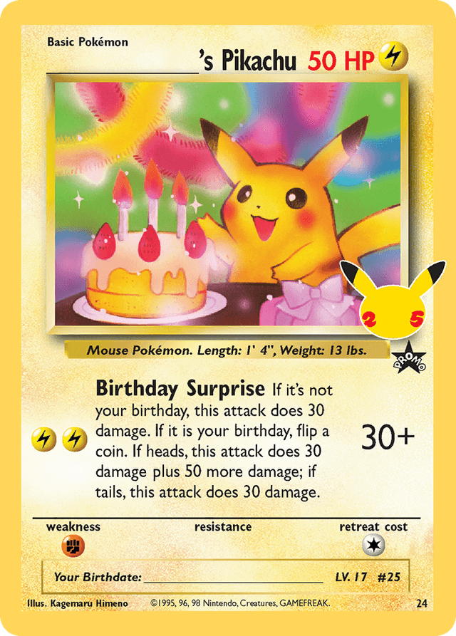 _____'s Pikachu CEL25C-24