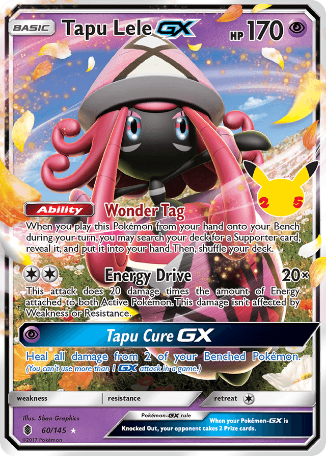 Tapu Lele-GX CEL25C-60
