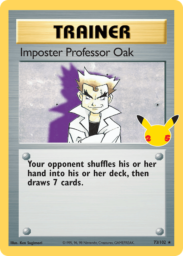 Imposter Professor Oak CEL25C-73