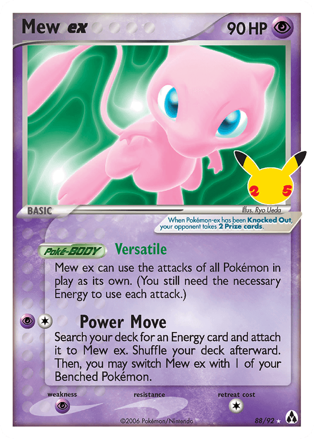 Mew ex CEL25C-88