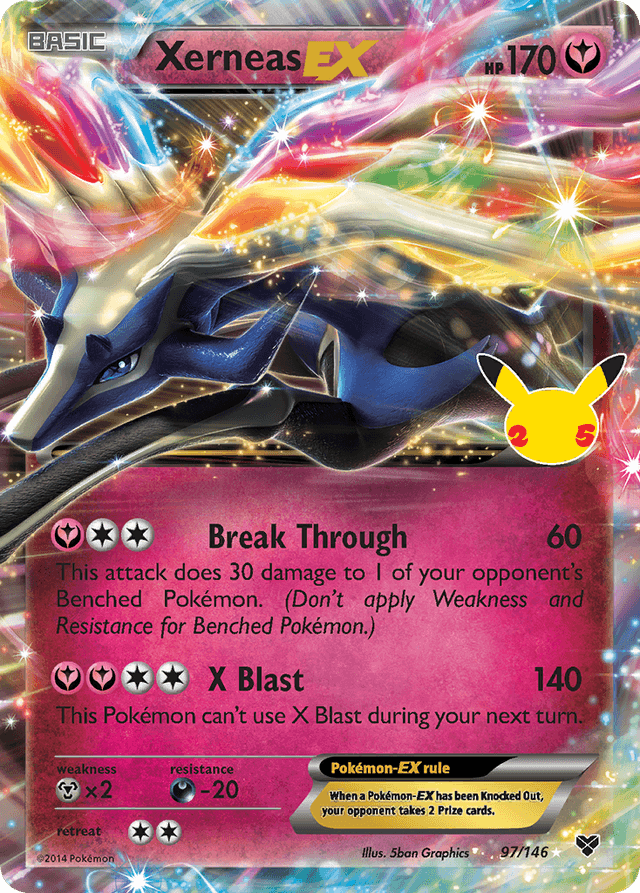 Xerneas-EX CEL25C-97