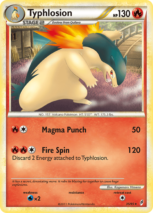 Typhlosion COL1-35