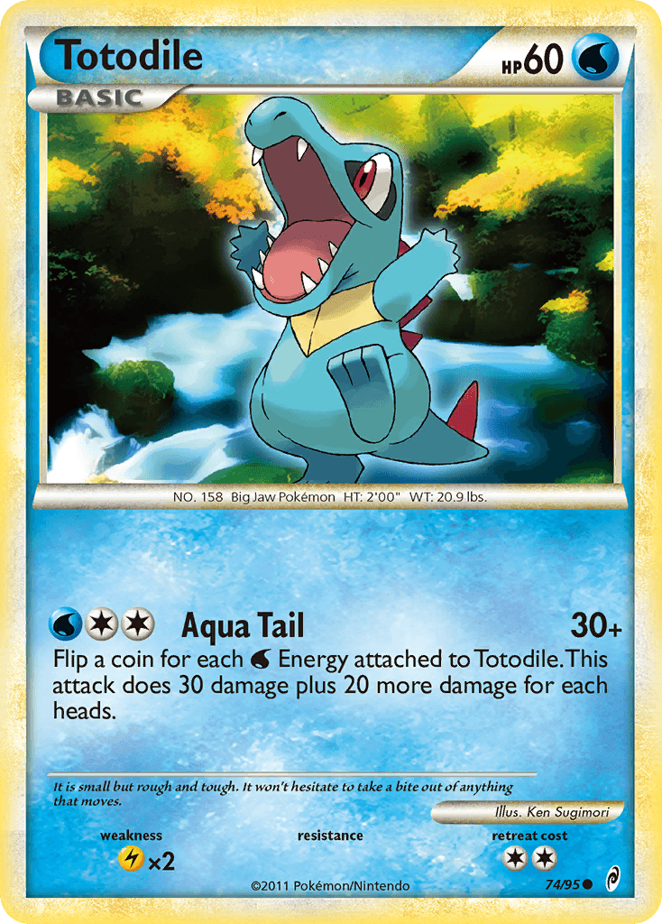 Totodile COL1-74