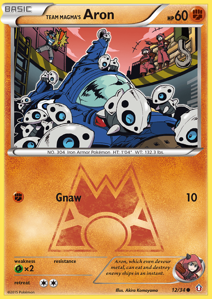 Team Magma's Aron DC1-12