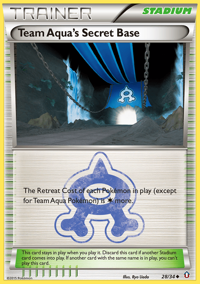 Team Aqua's Secret Base DC1-28