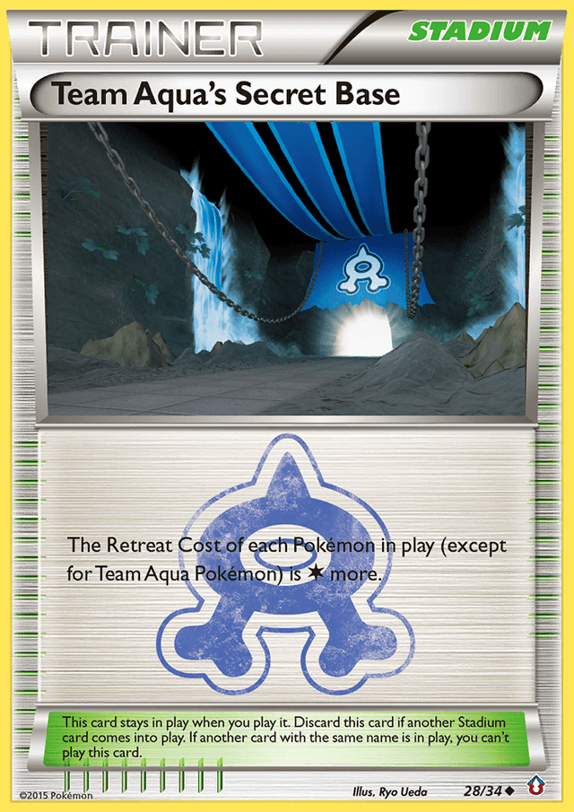 Team Aqua's Secret Base DC1-28