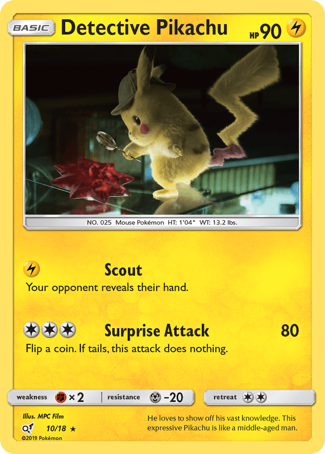 Detective Pikachu DET1-10
