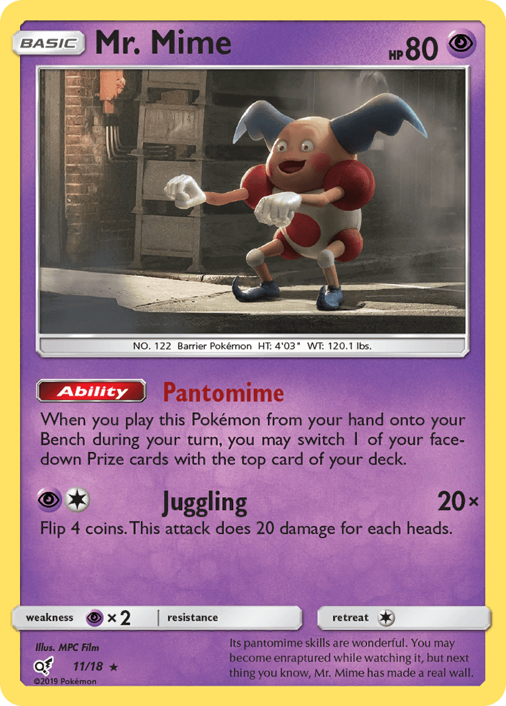 Mr. Mime DET1-11