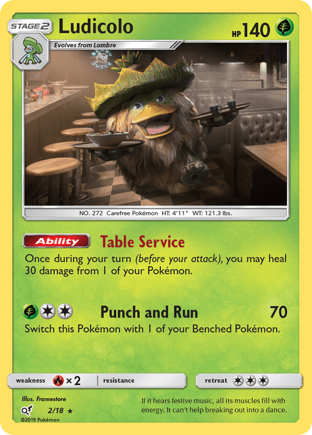 Ludicolo DET1-2