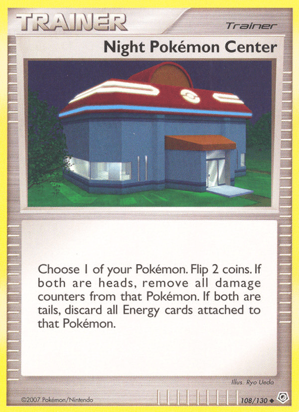 Night Pokémon Center DP1-108