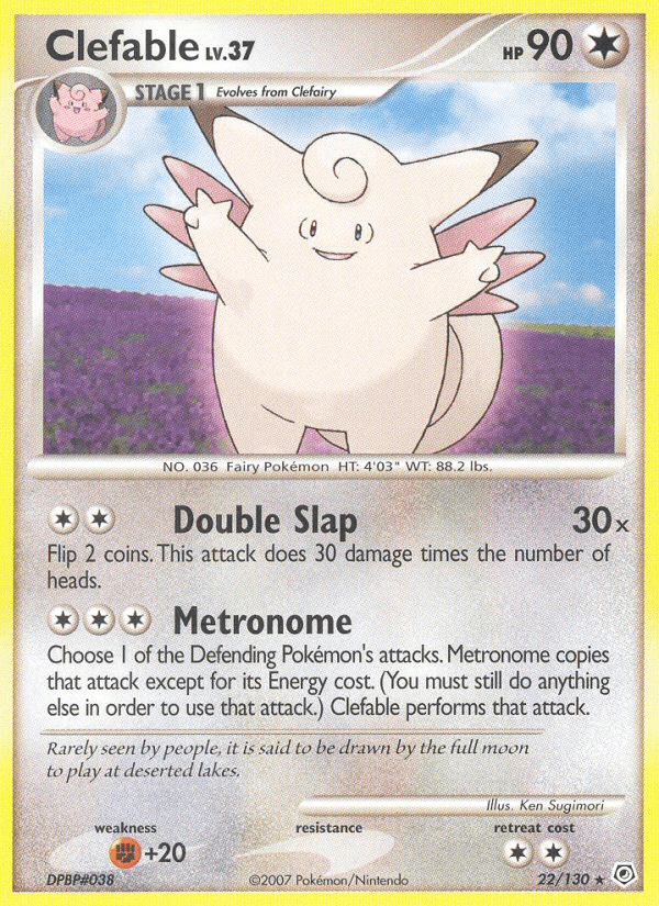 Clefable DP1-22