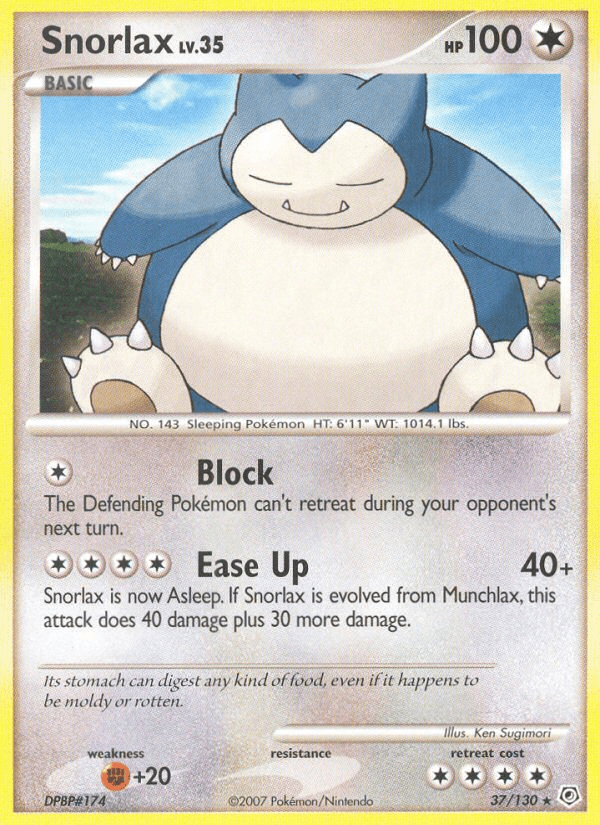 Snorlax DP1-37