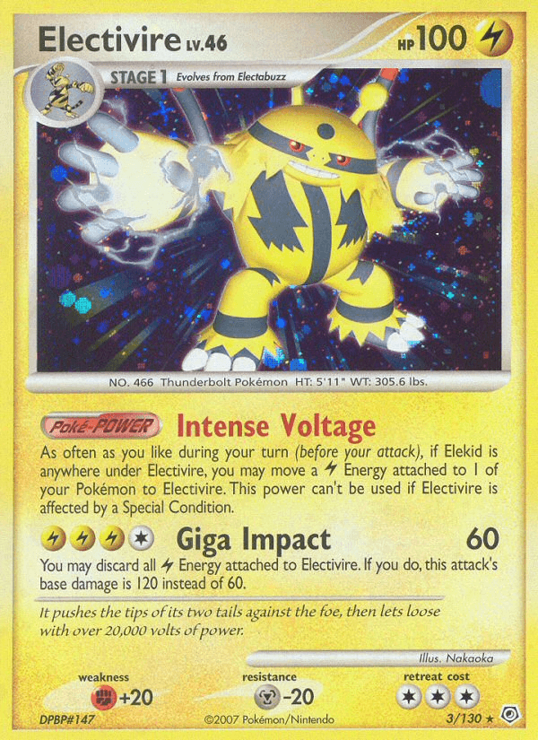 Electivire DP1-3