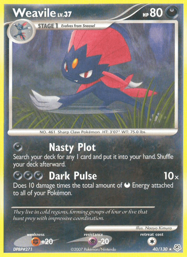 Weavile DP1-40