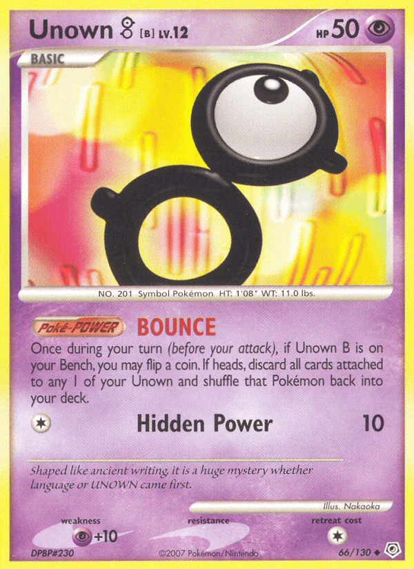 Unown [B] DP1-66