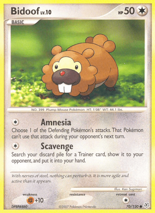 Bidoof DP1-70