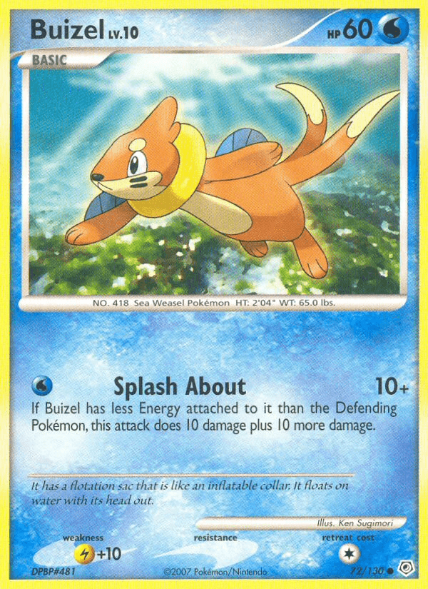 Buizel DP1-72