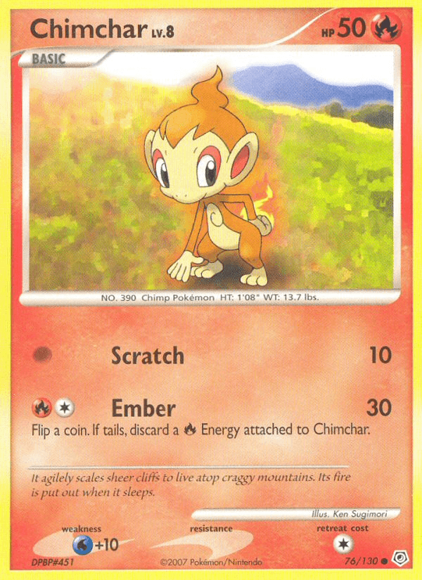 Chimchar DP1-76