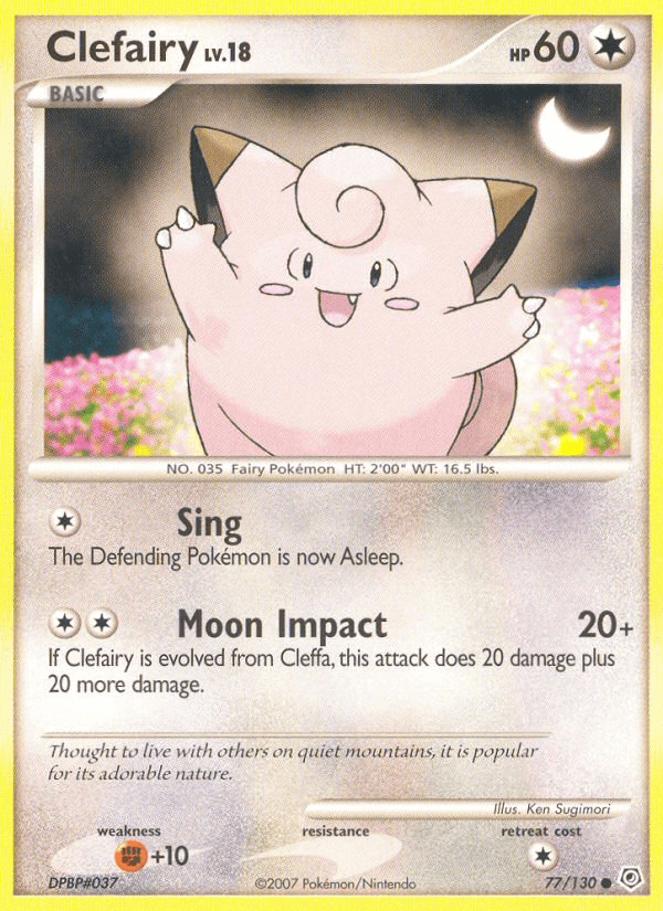 Clefairy DP1-77