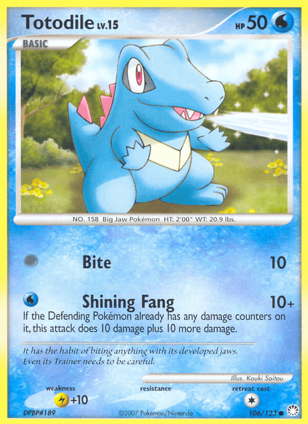 Totodile DP2-106