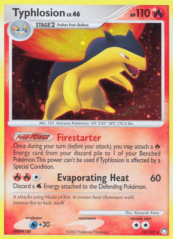 Typhlosion DP2-16