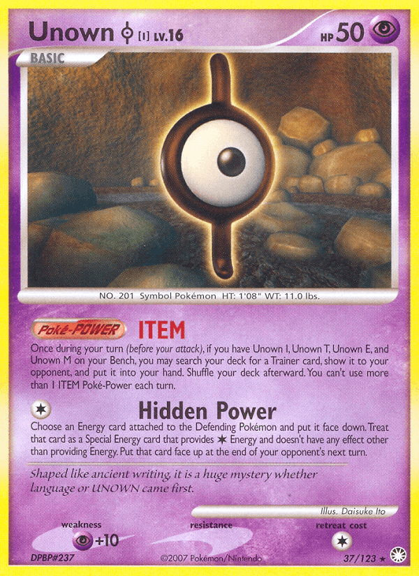 Unown [I] DP2-37