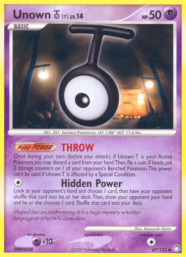 Unown [T] DP2-67