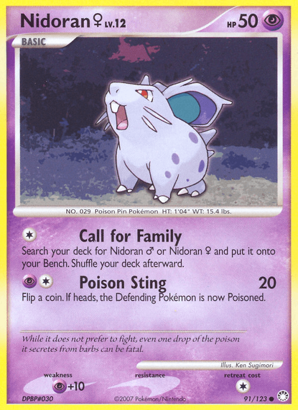 Nidoran ♀ DP2-91