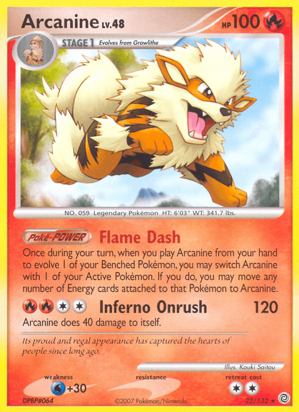 Arcanine DP3-22