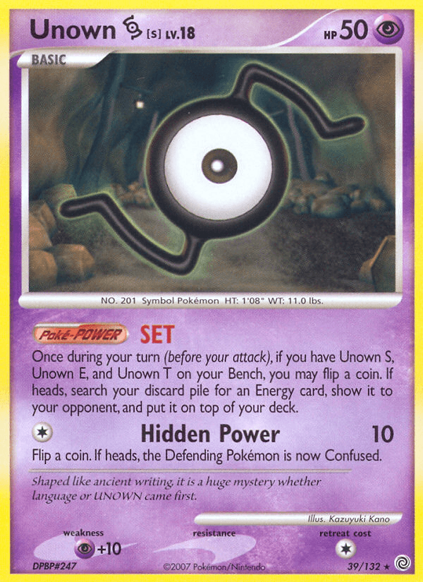 Unown [S] DP3-39