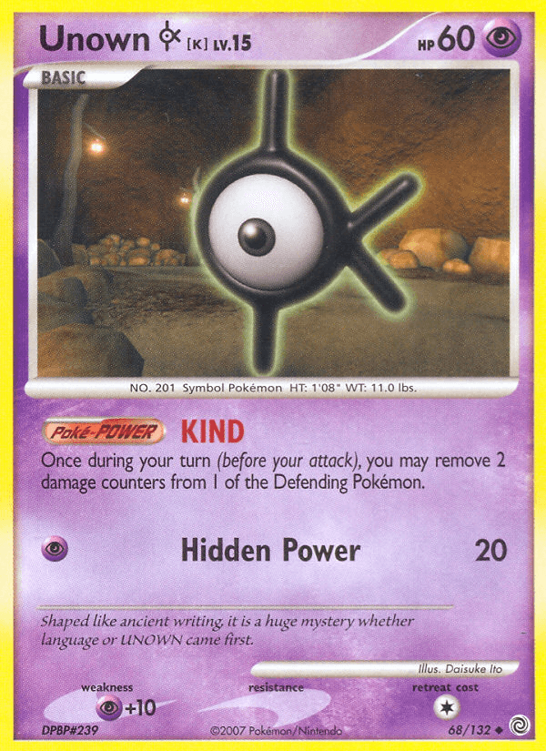Unown [K] DP3-68