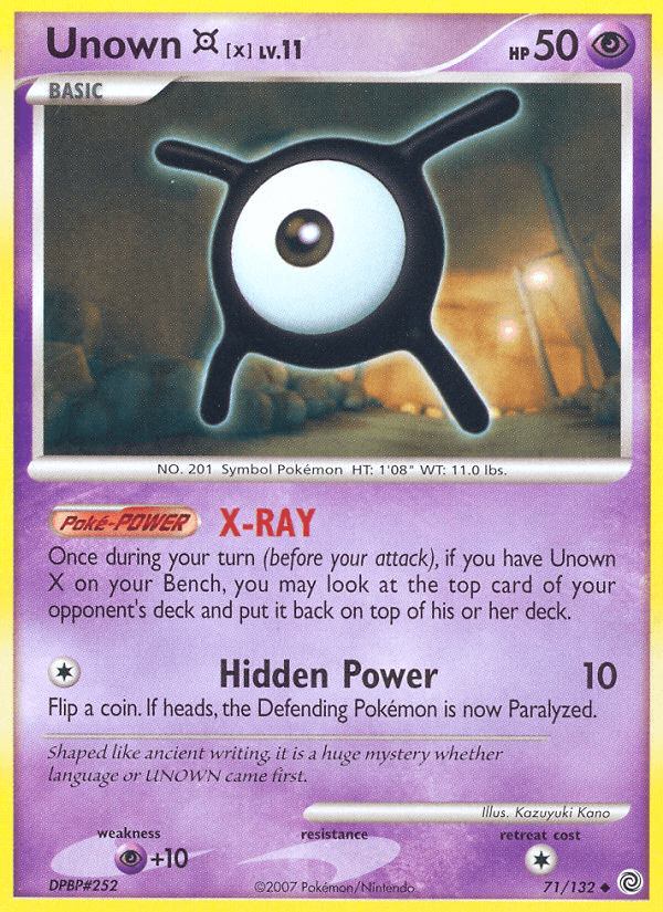 Unown [X] DP3-71