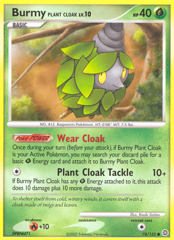 Burmy Plant Cloak DP3-78