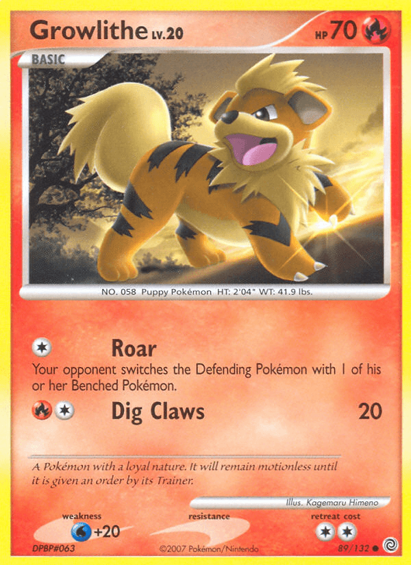 Growlithe DP3-89