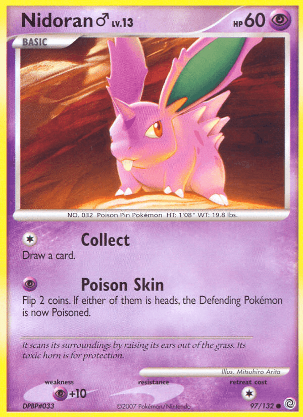 Nidoran ♂ DP3-97