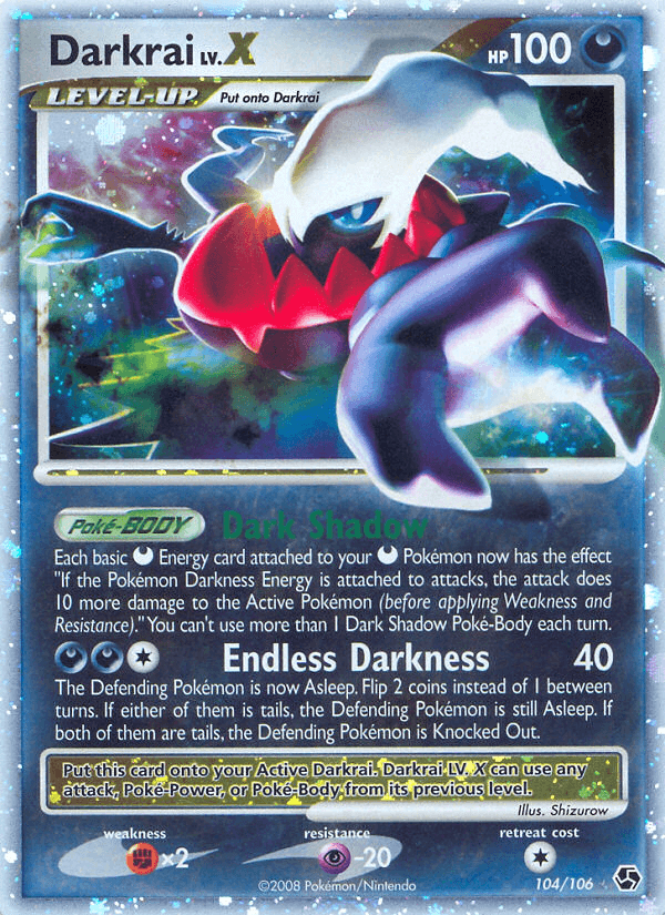 Darkrai LV.X DP4-104