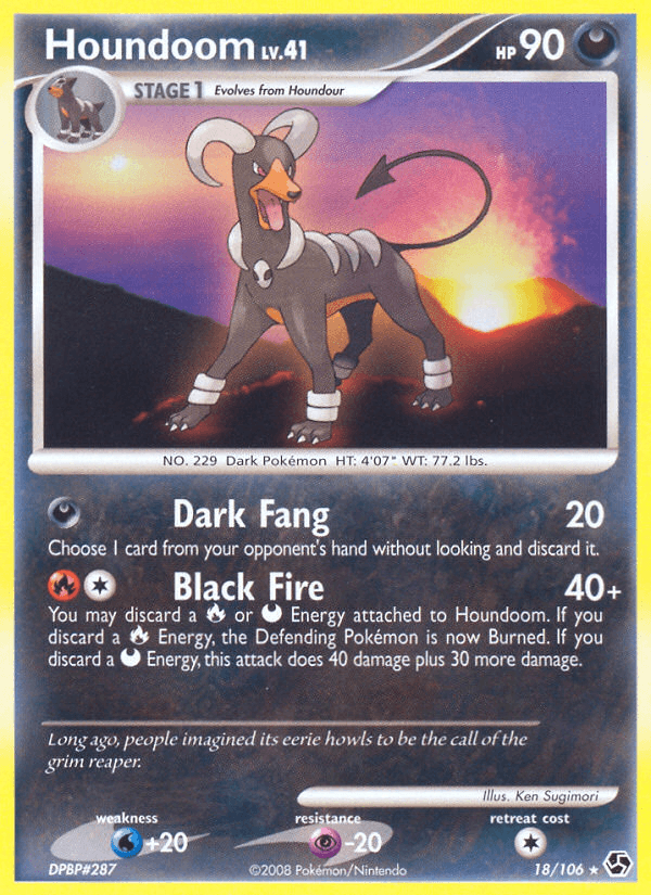 Houndoom DP4-18