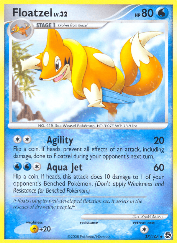 Floatzel DP4-37