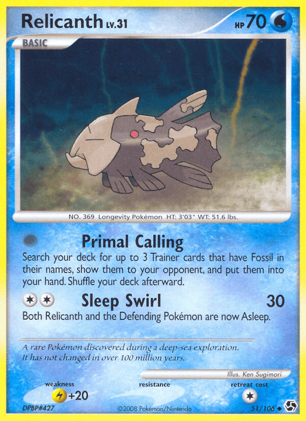 Relicanth DP4-51