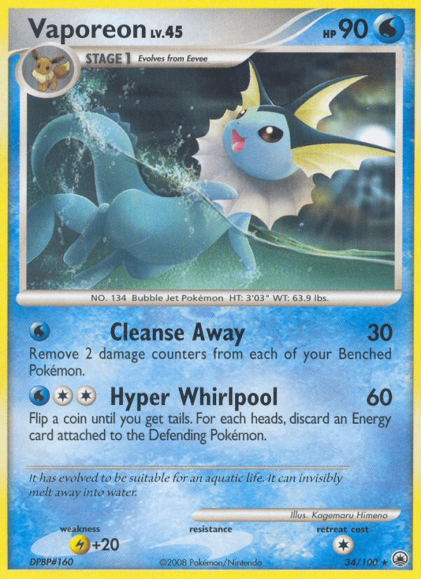 Vaporeon DP5-34