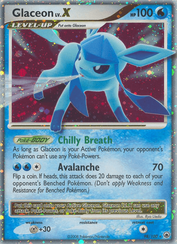 Glaceon LV.X DP5-98