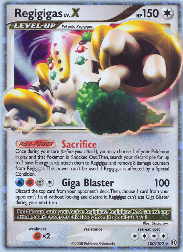 Regigigas LV.X DP7-100