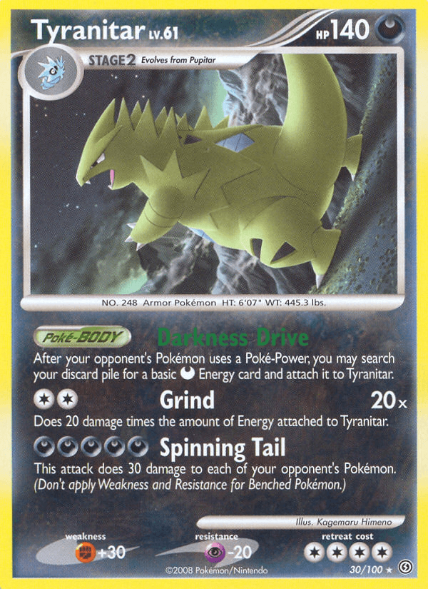 Tyranitar DP7-30