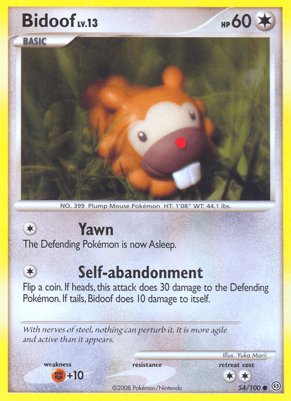 Bidoof DP7-54