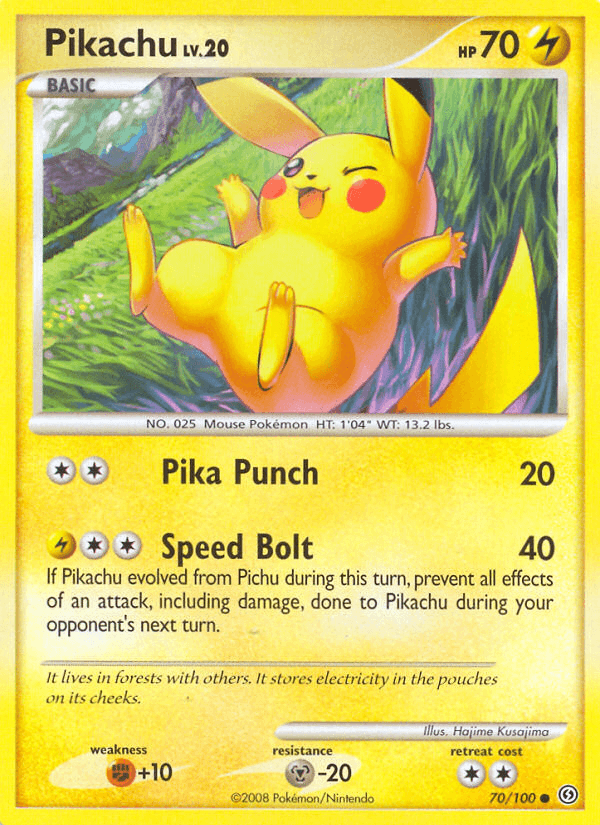 Pikachu DP7-70