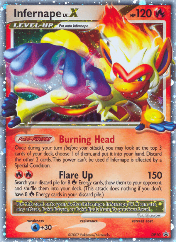 Infernape LV.X DPP-DP10